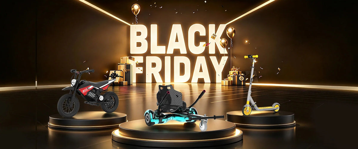 Black Friday Frühbucher-Angebote: Hoverboards und E-Motorräder für Kinder