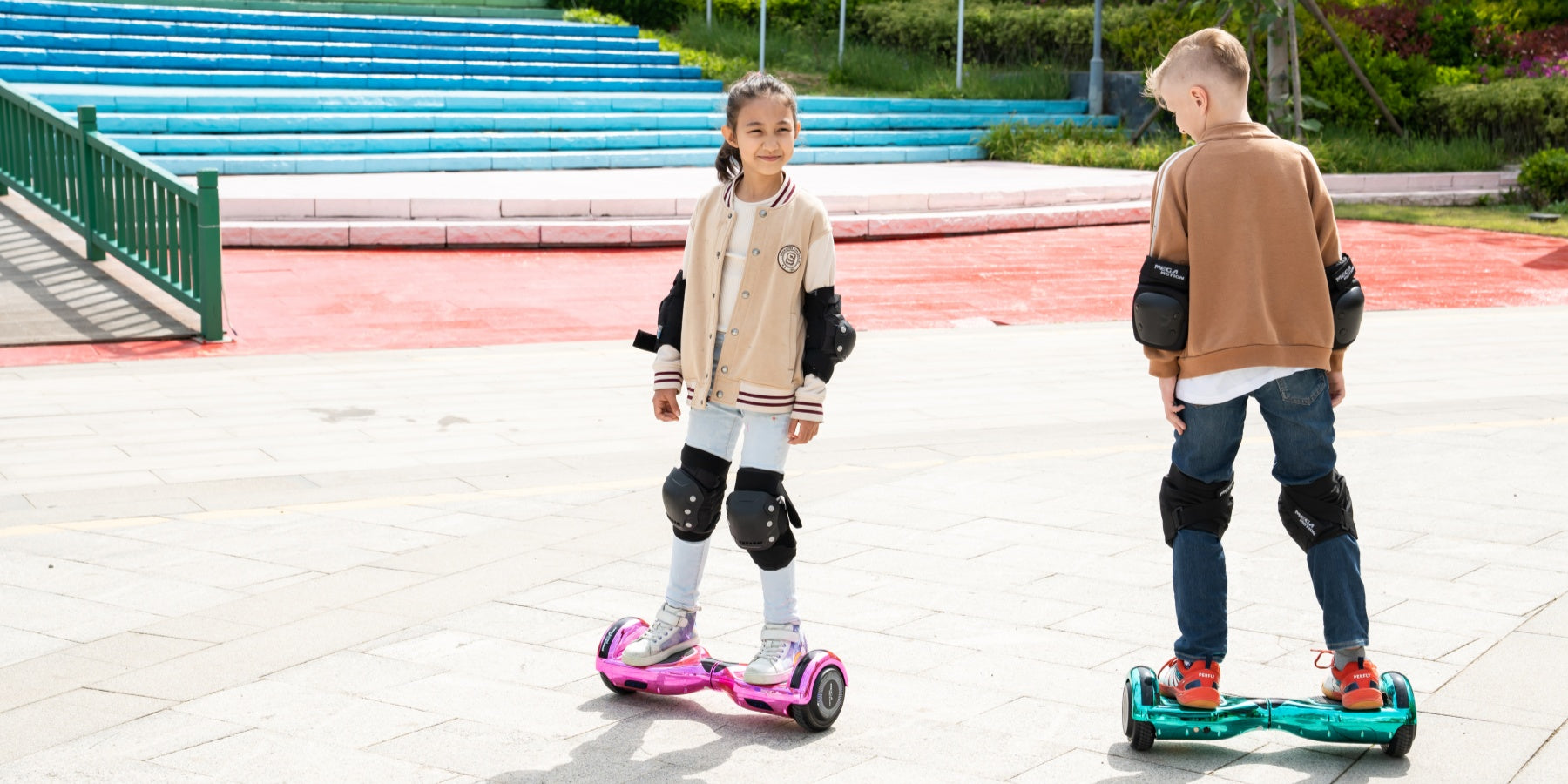 A03 Hoverboard Model Riding Photos