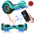 MEGA MOTION A03 Kids Hoverboard for Ages 8+ with LED Lights & Bluetooth Speaker