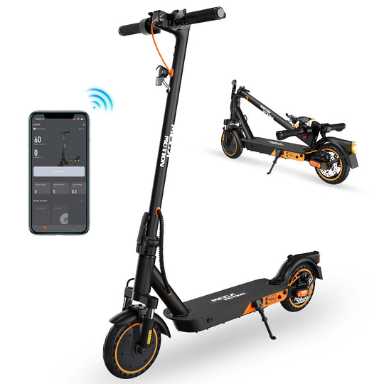 EV85F electric scooter showing easy folding mechanism and smart app control integration for daily commuting.
