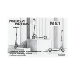 ME1 E-Scooter Manual