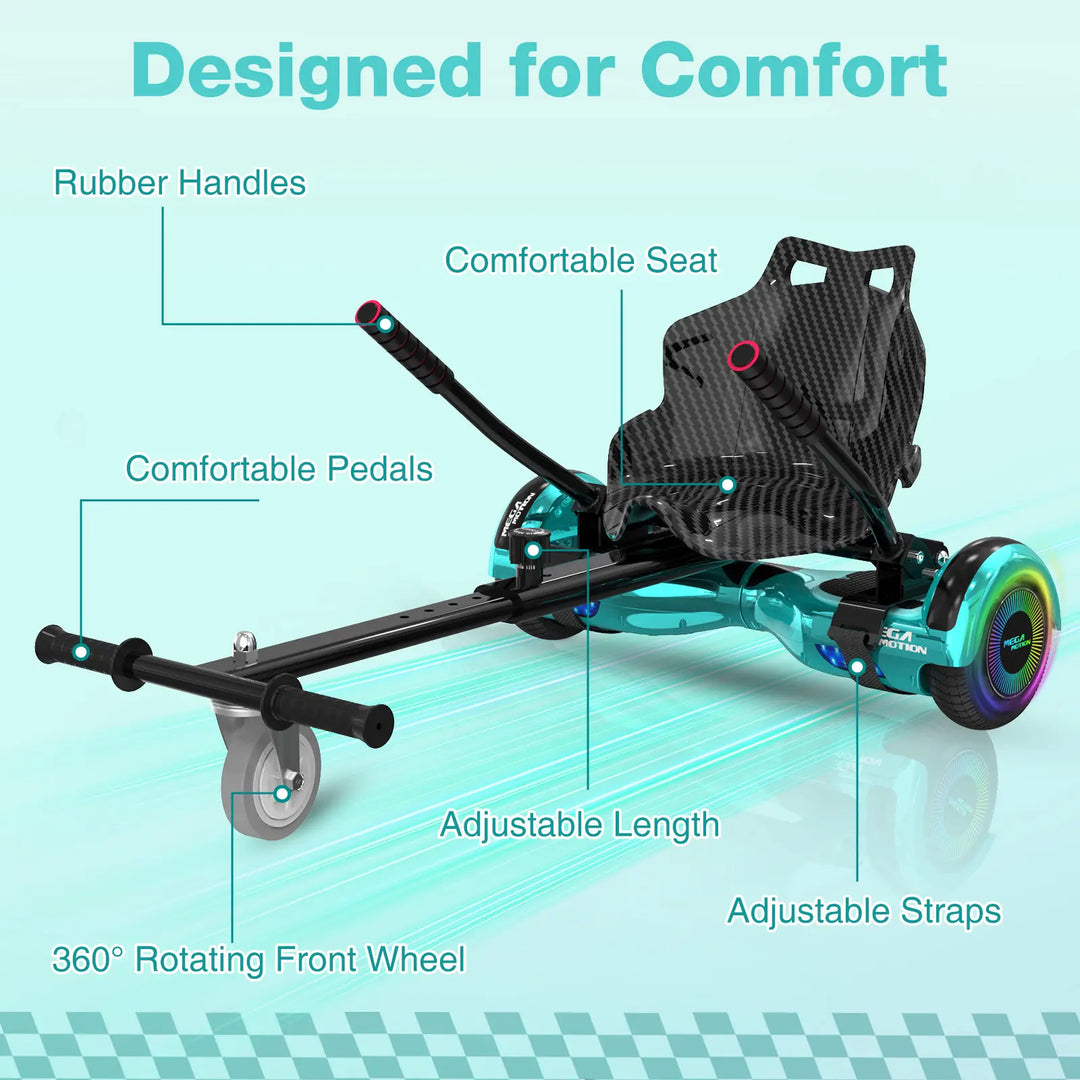 MEGAMOTION_A03_Hoverboard_with_Go-kart_Designed_for_Kids image