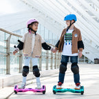 MEGA MOTION A03 Best Hoverboard for Kids, Two Kids Riding Hoverboards Image 2