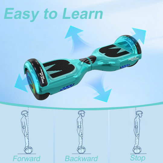 MEGA MOTION A03 Best Hoverboard for Kids Green, Instructions Image