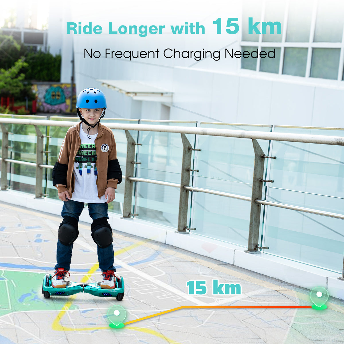 MEGA_MOTION_A03_Hoverboard up to 15km range image