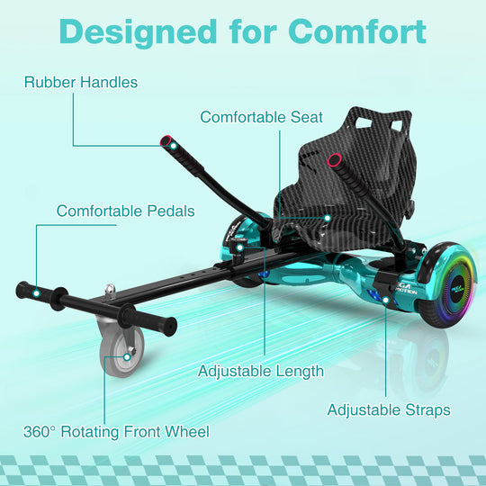 A03 Hoverboard Go-Kart Combo