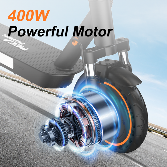MEGA MOTION EV85F Electric Scooter with 400W Motor, Motor Image