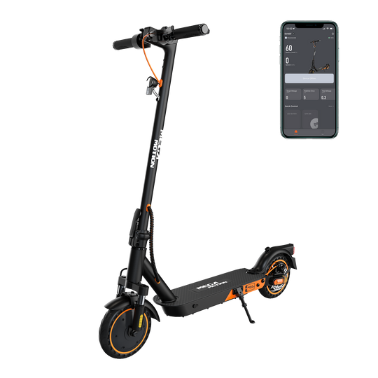 MEGA MOTION EV85F Electric Scooter with App，App and Escooter Image