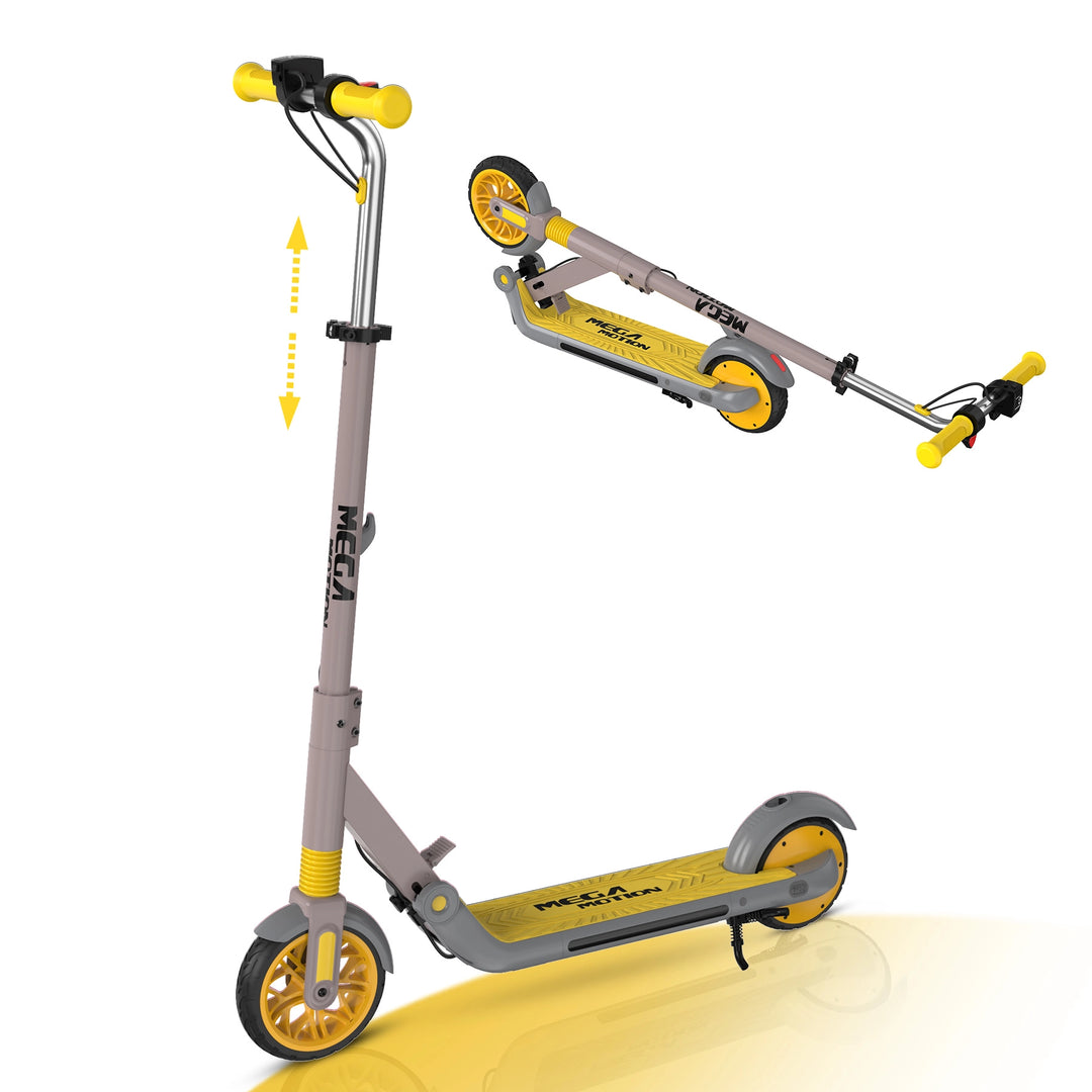 MEGA_MOTION_ME1_yellow_Electric_Scooter_for_Kids