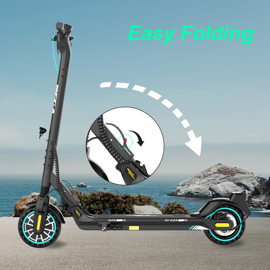 MEGA MOTION ME5 Folding Electric Scooter, Folding Method Image