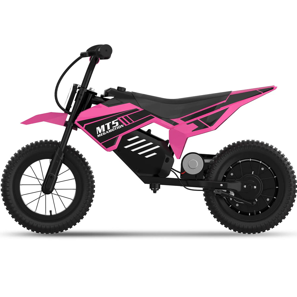 MEGA MOTION MT5 Pink Children's Electric Motorcycle Picture