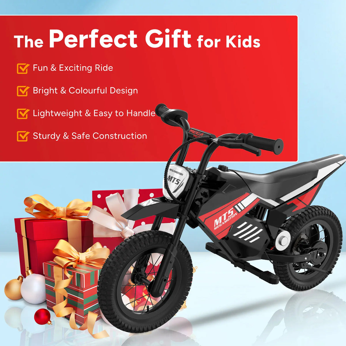 MEGA MOTION MT5 Electric Motorcycle - Gift Images