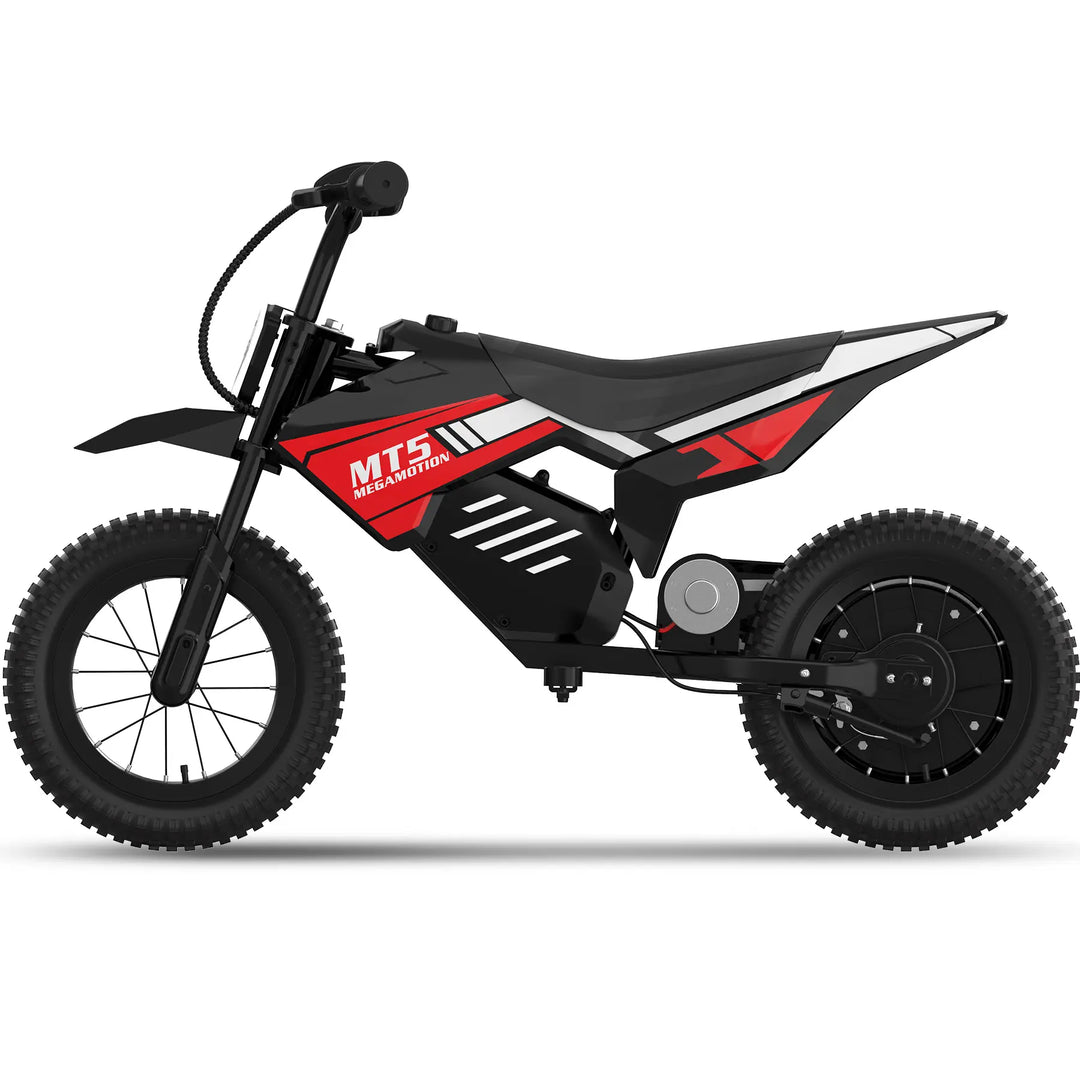 MEGA MOTION MT5 Black Children's Electric Motorcycle Picture