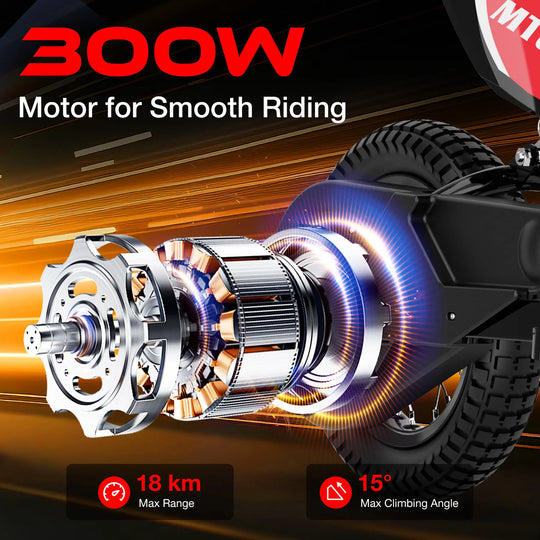 MEGA MOTION MT8 Children's Electric Motorcycle with 300W Motor picture