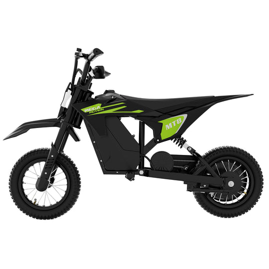 MEGA MOTION MT8 Green Kids Electric Motorcycle Picture