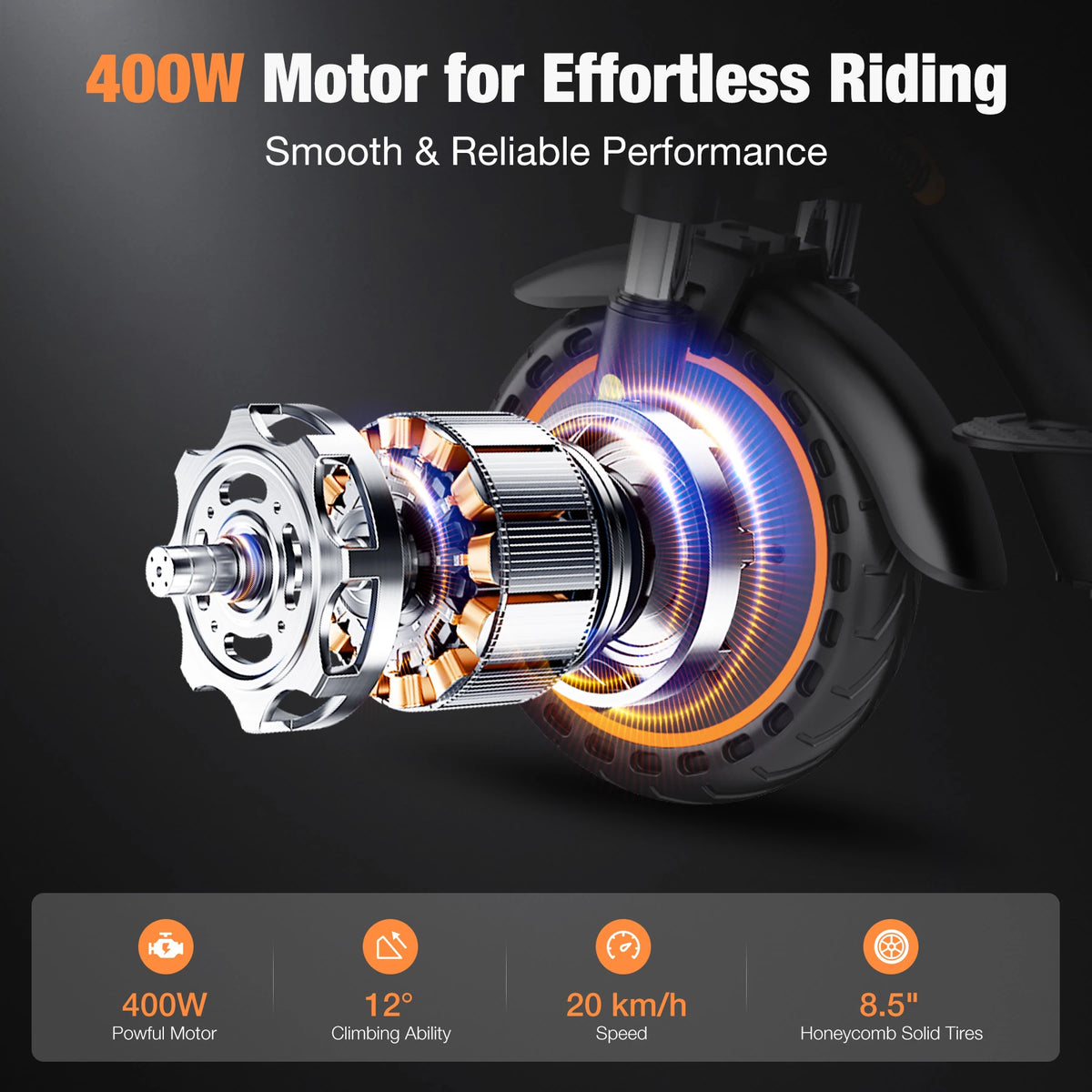 MEGA MOTION EV85F ABE Certified Electric Scooter