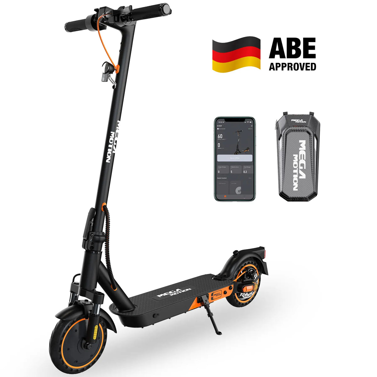 MEGA MOTION EV85F ABE Certified Electric Scooter