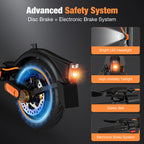 MEGA MOTION EV85F ABE Certified Electric Scooter