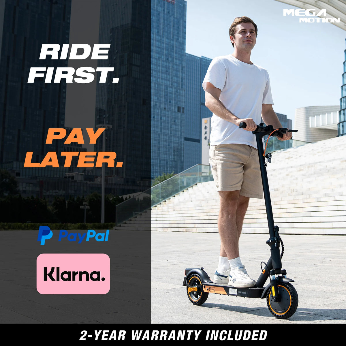 MEGA MOTION EV85F ABE Certified Electric Scooter